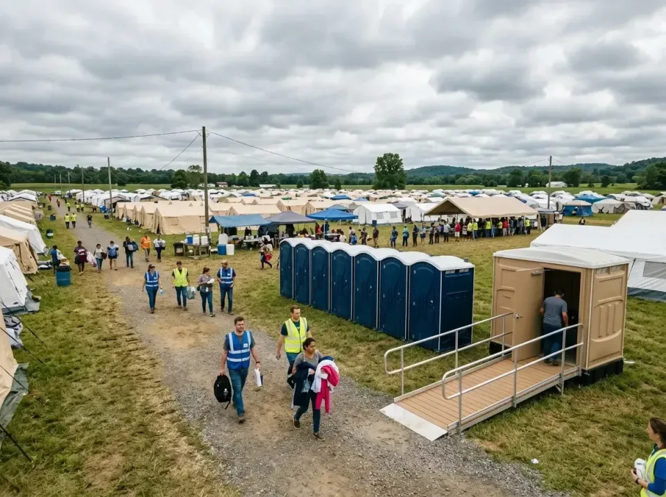 disaster-relief-camp-restrooms-010 — frequently asked questions, Dumpster & Portable Bathrooms Rental in Monona, WI
